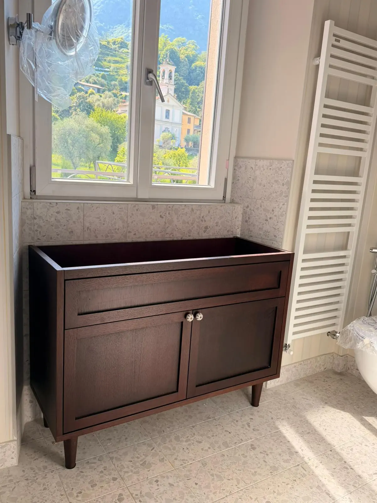 Mueble de baño acabado